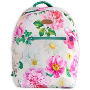 imageMaison d Hermine Backpack Cotton Shoulder Backpack with Small Pouch Lightweight Bag for Travel Work Beach Perfect for Women ampamp Men Bonobo  Blue33  Pivoine