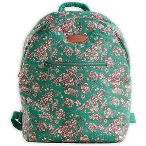 imageMaison d Hermine Backpack Cotton Shoulder Backpack with Small Pouch Lightweight Bag for Travel Work Beach Perfect for Women ampamp Men Bonobo  Blue34  Surya  Green