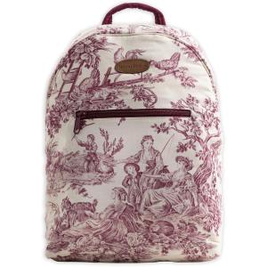 imageMaison d Hermine Backpack Cotton Shoulder Backpack with Small Pouch Lightweight Bag for Travel Work Beach Perfect for Women ampamp Men Bonobo  Blue4  the Miller  Red