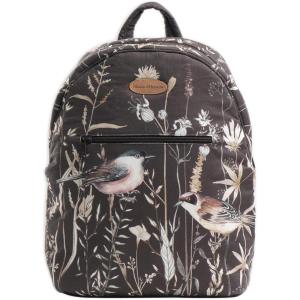 imageMaison d Hermine Backpack Cotton Shoulder Backpack with Small Pouch Lightweight Bag for Travel Work Beach Perfect for Women ampamp Men Bonobo  Blue42  Meadow Florals