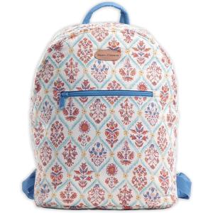 imageMaison d Hermine Backpack Cotton Shoulder Backpack with Small Pouch Lightweight Bag for Travel Work Beach Perfect for Women ampamp Men Bonobo  Blue47  Albane