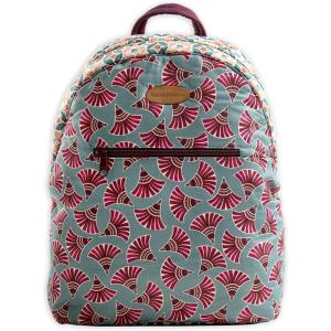 imageMaison d Hermine Backpack Cotton Shoulder Backpack with Small Pouch Lightweight Bag for Travel Work Beach Perfect for Women ampamp Men Bonobo  Blue49  Bamako  Coumba