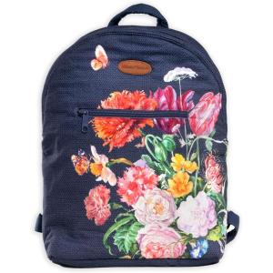 imageMaison d Hermine Backpack Cotton Shoulder Backpack with Small Pouch Lightweight Bag for Travel Work Beach Perfect for Women ampamp Men Bonobo  Blue51  Masterpiece