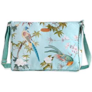 imageMaison d Hermine Hand Bag Cotton Canvas Cross Body Bag Shoulder Bag for Women Men Shopping Multi Zippered Pocket Sling Bag29  Hokuzai  Green