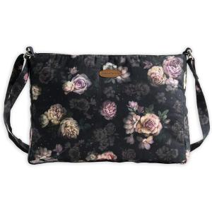 imageMaison d Hermine Hand Bag Cotton Canvas Cross Body Bag Shoulder Bag for Women Men Shopping Multi Zippered Pocket Sling Bag5  Moody Florals