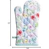 imageMaison d Hermine Birdies On Wire 100 Cotton Oven Mitt 75  inch by 13  inch14  Just Floral