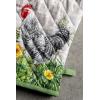 imageMaison d Hermine Birdies On Wire 100 Cotton Oven Mitt 75  inch by 13  inch18  Basse Cour