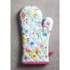 imageMaison d Hermine Birdies On Wire 100 Cotton Oven Mitt 75  inch by 13  inch32  Jardin Dete  Mint