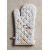 imageMaison d Hermine Birdies On Wire 100 Cotton Oven Mitt 75  inch by 13  inch35  Meadow Florals  Beige