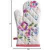 imageMaison d Hermine Birdies On Wire 100 Cotton Oven Mitt 75  inch by 13  inch38  Rose Garden