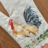 imageMaison d Hermine Birdies On Wire 100 Cotton Oven Mitt 75  inch by 13  inch5  Campagne  Coq