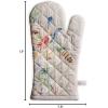 imageMaison d Hermine Birdies On Wire 100 Cotton Oven Mitt 75  inch by 13  inch50  Ibiza  Beige