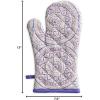 imageMaison d Hermine Birdies On Wire 100 Cotton Oven Mitt 75  inch by 13  inch51  Mandala