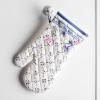 imageMaison d Hermine Birdies On Wire 100 Cotton Oven Mitt 75  inch by 13  inch8  Faience