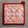imageMaison d Hermine Hot Pads 100 Cotton Pot Holders with Hanging Loop Potholder Heat Resistant Cooking Grilling ampamp Microwave Barbeque Amazonia  ThanksgivingChristmas 8quotx8quot10  Orient