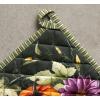 imageMaison d Hermine Hot Pads 100 Cotton Pot Holders with Hanging Loop Potholder Heat Resistant Cooking Grilling ampamp Microwave Barbeque Amazonia  ThanksgivingChristmas 8quotx8quot9  Pumpkin Garden  Dark Green