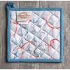 imageMaison d Hermine Hot Pads 100 Cotton Pot Holders with Hanging Loop Potholder Heat Resistant Cooking Grilling ampamp Microwave Barbeque Amazonia  ThanksgivingChristmas 8quotx8quot41  Enora