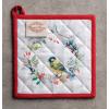 imageMaison d Hermine Hot Pads 100 Cotton Pot Holders with Hanging Loop Potholder Heat Resistant Cooking Grilling ampamp Microwave Barbeque Amazonia  ThanksgivingChristmas 8quotx8quot44  Morzine