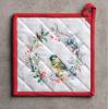 imageMaison d Hermine Hot Pads 100 Cotton Pot Holders with Hanging Loop Potholder Heat Resistant Cooking Grilling ampamp Microwave Barbeque Amazonia  ThanksgivingChristmas 8quotx8quot44  Morzine