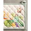 imageMaison d Hermine Hot Pads 100 Cotton Pot Holders with Hanging Loop Potholder Heat Resistant Cooking Grilling ampamp Microwave Barbeque Amazonia  ThanksgivingChristmas 8quotx8quot40  Lumina