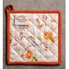 imageMaison d Hermine Hot Pads 100 Cotton Pot Holders with Hanging Loop Potholder Heat Resistant Cooking Grilling ampamp Microwave Barbeque Amazonia  ThanksgivingChristmas 8quotx8quot18  Kelim  Prairie