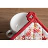 imageMaison d Hermine Hot Pads 100 Cotton Pot Holders with Hanging Loop Potholder Heat Resistant Cooking Grilling ampamp Microwave Barbeque Amazonia  ThanksgivingChristmas 8quotx8quot32  Crystal Star