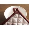 imageMaison d Hermine Hot Pads 100 Cotton Pot Holders with Hanging Loop Potholder Heat Resistant Cooking Grilling ampamp Microwave Barbeque Amazonia  ThanksgivingChristmas 8quotx8quot42  Holy Jouy  Brown