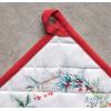 imageMaison d Hermine Hot Pads 100 Cotton Pot Holders with Hanging Loop Potholder Heat Resistant Cooking Grilling ampamp Microwave Barbeque Amazonia  ThanksgivingChristmas 8quotx8quot44  Morzine