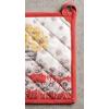 imageMaison d Hermine Hot Pads 100 Cotton Pot Holders with Hanging Loop Potholder Heat Resistant Cooking Grilling ampamp Microwave Barbeque Amazonia  ThanksgivingChristmas 8quotx8quot19  Bagatelle