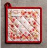 imageMaison d Hermine Hot Pads 100 Cotton Pot Holders with Hanging Loop Potholder Heat Resistant Cooking Grilling ampamp Microwave Barbeque Amazonia  ThanksgivingChristmas 8quotx8quot32  Crystal Star