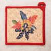 imageMaison d Hermine Hot Pads 100 Cotton Pot Holders with Hanging Loop Potholder Heat Resistant Cooking Grilling ampamp Microwave Barbeque Amazonia  ThanksgivingChristmas 8quotx8quot39  Kalahari