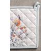 imageMaison d Hermine Hot Pads 100 Cotton Pot Holders with Hanging Loop Potholder Heat Resistant Cooking Grilling ampamp Microwave Barbeque Amazonia  ThanksgivingChristmas 8quotx8quot38  Whitish Shabby Chique