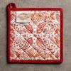 imageMaison d Hermine Hot Pads 100 Cotton Pot Holders with Hanging Loop Potholder Heat Resistant Cooking Grilling ampamp Microwave Barbeque Amazonia  ThanksgivingChristmas 8quotx8quot10  Orient