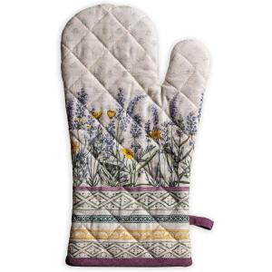 imageMaison d Hermine Birdies On Wire 100 Cotton Oven Mitt 75  inch by 13  inch15  Fanny Lavender