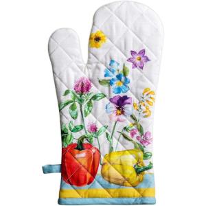 imageMaison d Hermine Birdies On Wire 100 Cotton Oven Mitt 75  inch by 13  inch30  Giverny