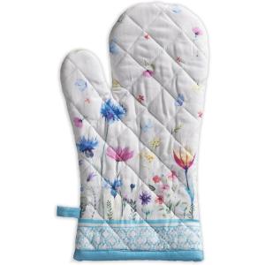 imageMaison d Hermine Birdies On Wire 100 Cotton Oven Mitt 75  inch by 13  inch37  Flower in the Field