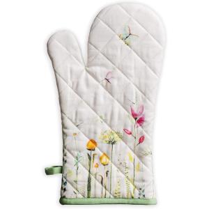 imageMaison d Hermine Birdies On Wire 100 Cotton Oven Mitt 75  inch by 13  inch7  Botanical Fresh