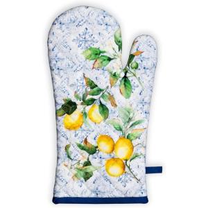 imageMaison d Hermine Birdies On Wire 100 Cotton Oven Mitt 75  inch by 13  inchCitrus