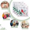 imageMaison d Hermine Napkins 20quotx20quot 100 Cotton Decorative Washable Table Cloth Napkin for Gifts Kitchen Party Wedding Restaurant ampamp Camping Amazonia  ThanksgivingChristmas Set of 410  Morzine