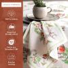 imageMaison d Hermine Napkins 20quotx20quot 100 Cotton Decorative Washable Table Cloth Napkin for Gifts Kitchen Party Wedding Restaurant ampamp Camping Amazonia  ThanksgivingChristmas Set of 413  Christmas Dew