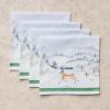 imageMaison d Hermine Napkins 20quotx20quot 100 Cotton Decorative Washable Table Cloth Napkin for Gifts Kitchen Party Wedding Restaurant ampamp Camping Amazonia  ThanksgivingChristmas Set of 426  Snowy World