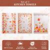 imageMaison d Hermine Kitchen Towel 100 Cotton Quick Dry Cleaning Dishtowel for Gifts Dining Home Wedding Banquet Buffet Dalida  ThanksgivingChristmas Set of 309  Amarante