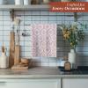 imageMaison d Hermine Kitchen Towel 100 Cotton Quick Dry Cleaning Dishtowel for Gifts Dining Home Wedding Banquet Buffet Dalida  ThanksgivingChristmas Set of 304  Fair Isle