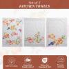 imageMaison d Hermine Kitchen Towel 100 Cotton Quick Dry Cleaning Dishtowel for Gifts Dining Home Wedding Banquet Buffet Dalida  ThanksgivingChristmas Set of 307  Fruit Dhiver
