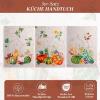 imageMaison d Hermine Kitchen Towel 100 Cotton Quick Dry Cleaning Dishtowel for Gifts Dining Home Wedding Banquet Buffet Dalida  ThanksgivingChristmas Set of 323  Lumina