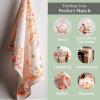 imageMaison d Hermine Kitchen Towel 100 Cotton Quick Dry Cleaning Dishtowel for Gifts Dining Home Wedding Banquet Buffet Dalida  ThanksgivingChristmas Set of 309  Amarante