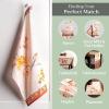 imageMaison d Hermine Kitchen Towel 100 Cotton Quick Dry Cleaning Dishtowel for Gifts Dining Home Wedding Banquet Buffet Dalida  ThanksgivingChristmas Set of 302  Kelim  Prairie