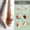 imageMaison d Hermine Kitchen Towel 100 Cotton Quick Dry Cleaning Dishtowel for Gifts Dining Home Wedding Banquet Buffet Dalida  ThanksgivingChristmas Set of 323  Lumina