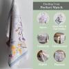 imageMaison d Hermine Kitchen Towel 100 Cotton Quick Dry Cleaning Dishtowel for Gifts Dining Home Wedding Banquet Buffet Dalida  ThanksgivingChristmas Set of 301  Equinoxe  Grey
