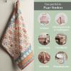 imageMaison d Hermine Kitchen Towel 100 Cotton Quick Dry Cleaning Dishtowel for Gifts Dining Home Wedding Banquet Buffet Dalida  ThanksgivingChristmas Set of 305  Romane